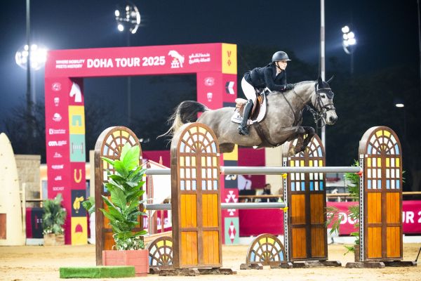 Clearround IL Mondo Z - Millie Allen - ©Doha Tour - Lukasz Kowalski