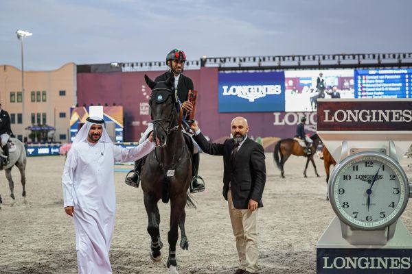 Dowan Vd Vosberg Z - Mohamed Shafi Mohamed Alremeithi - ©Emirates Longines Showjumping